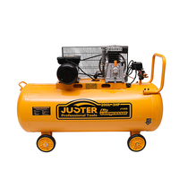 Outils électriques professionnels Compresseur d'air à essence 200L 3HP avec système d'entraînement par courroie Lubrifié à l'huile Fils de cuivre Compresseurs