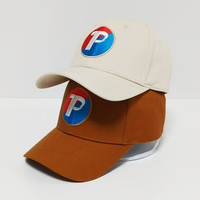 Gorra de Béisbol de 6 Paneles con Visera Curva, Estilo Vintage, Perfil Bajo, Ajustable, Personalizable con Bordado 3D, Tela de Algodón