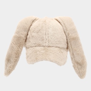 Sinh viên thanh niên mùa thu mùa đông dễ thương tai thỏ mũ bóng chày ngoài trời phụ nữ cô gái dày lông mũ mùa đông ấm áp - Product Image 6