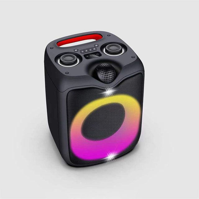 2023 Karaoke Rechargeable Speaker Portable Wireless Outdoor Active Dj Party Box Speaker 8 Inch Sound System