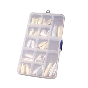 Palmer 30PCS Hộp Thiết lập <span class=keywords><strong>Spinners</strong></span> câu cá lures kim loại muỗng nhiều thông số kỹ thuật câu cá Spinner mồi swimbait Spinner Lure - Product Image 6