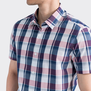 Aristino เสื้อเชิ้ตผู้ชายลายทาง, เสื้อผ้าฝ้าย100% ย้อมแขนเต็ม ASS025AZ - Product Image 5