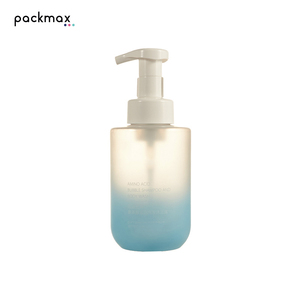 300ml 500ml PET Flat Shoulder <b>Pump</b> Sprayer <b>Bottle</b> for Baby Hand Soap-Custom Cosmetic Packaging Mousse <b>Dispenser</b> Wholesale - Product Image 1