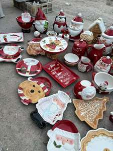 Fabrika renkli noel yaratıcı kupalar seramik tabak noel baba kahve kupa noel hediyesi toptan fiyat gümrükleme satış - Product Image 3