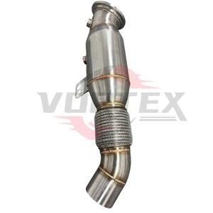 Tubo de Escape de Alto Rendimiento Vortex de Acero Inoxidable con Acabado Espejo para Motor B58 3.0T M340i M240i X3 X5 40i 2019-2026 - Product Image 1