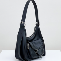 Sac à bandoulière de luxe pour femme en cuir véritable de vachette, étanche, avec fermeture éclair et sangle unique, modèle SAM, ODM/OEM