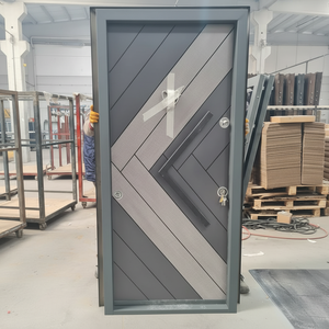 Porte en acier de sécurité antivol avec un design moderne et luxueux pour les projets d'habitation intérieure, appartements, hôtels et villas - Product Image 1