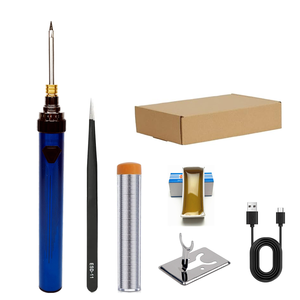 Portable 5V 10W Mini Home DIY <strong>Soldering</strong> Iron Station Battery Operated Wireless Adjustable Temperature for Outdoor Use - Product Image 3