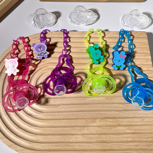 Attache-<span class=keywords><strong>sucette</strong></span> pour bébé de qualité alimentaire en gros, vente chaude, distributeur portable de sucettes pour bébé, <span class=keywords><strong>sucette</strong></span> personnalisée en PP, attache-<span class=keywords><strong>sucette</strong></span> pour enfants - Product Image 6