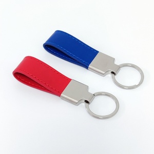 Custom Leather Key Chain Keyring Manufacturer Wholesale Bulk Handmade Car Brand Logo Custom Leather <b>Keychain</b> - Product Image 3