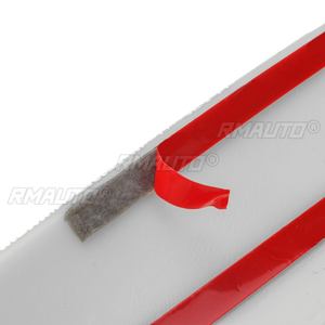 1 Paire de Couvre-Phares de Voiture en ABS, Style Sourcils, pour VW POLO MK5 2011 2012 2013 2014-2018, Accessoire de Stylisation Automobile - Product Image 3