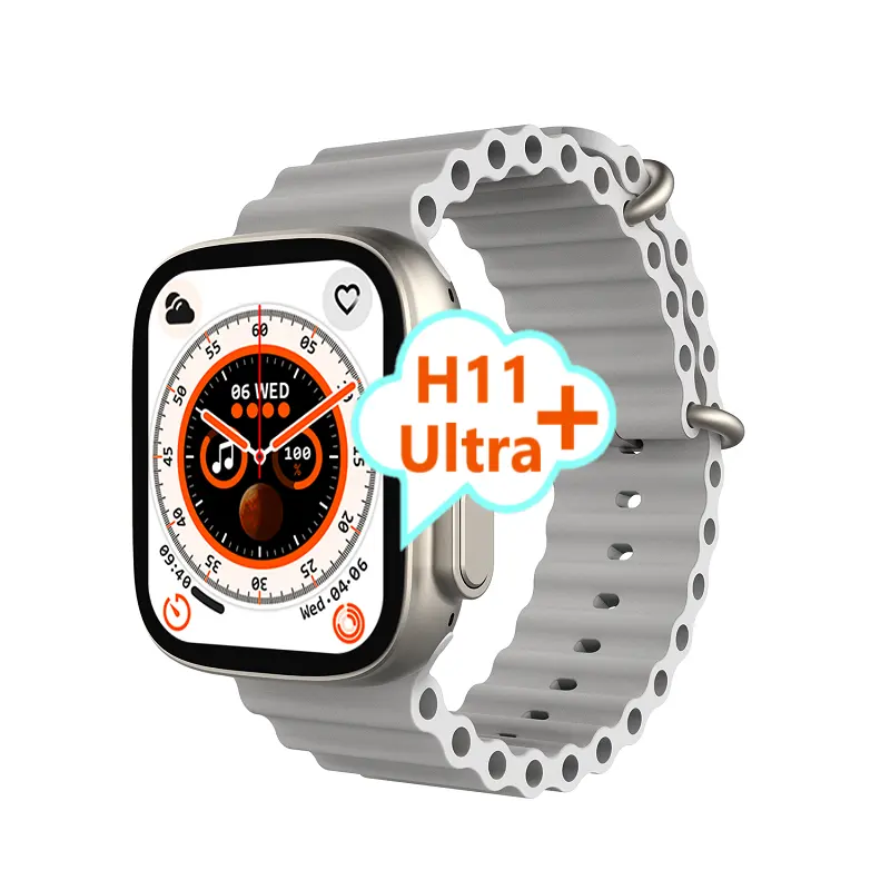 1 piece ok h11ultra+ smart watch 49mm reloj inteligente upgraded china ios montre nuevo h11ultra+ smartwatch h11 ultra plus 2 +