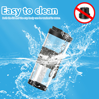 Nieuwe Aanwinst Hoge Kwaliteit USB Blender Sapcentrifuge Mini Elektrische Draagbare Oplaadbare 2000ml 6 Bladen Huishoudelijk Buiten Auto Hotel