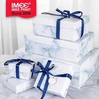 IMEE กล่องของขวัญกล่องของขวัญวันเกิดเด็กผู้ชาย,กล่องหินอ่อนเรียบง่ายสวยงามไฮเอนด์ขนาดใหญ่