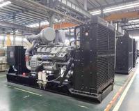 Générateur Industriel 1480KW 1850KVA Groupe Électrogène Perkins Démarrage Automatique ATS Contrôleur Deepsea Surveillance à Distance Centre de Données Monophasé