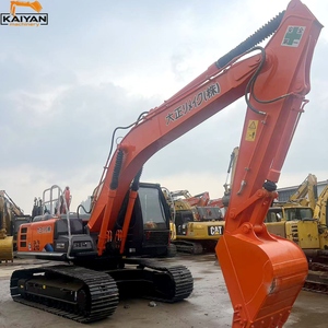 รถขุดไฮดรอลิกตีนตะขาบขนาดกลาง Hitachi ZX210 มือสอง นำเข้าจากญี่ปุ่น ใช้แล้ว ประหยัดน้ำมัน เหมาะสำหรับงานเทศบาล - Product Image 4