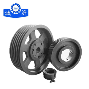 Volant d'inertie en fonte pour générateur d'énergie, certifié ISO, sur mesure, avec poulie et couvercle de regard en fonte, fabrication en fonderie - Product Image 2