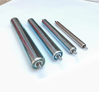Rouleaux de convoyeur à roulement libre personnalisables, diamètre 25-80 mm, industriels, pour la manutention des matériaux, ligne de production