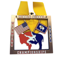 Médailles et trophées personnalisés de haute qualité pour la course de relais, médailles sportives personnalisées
