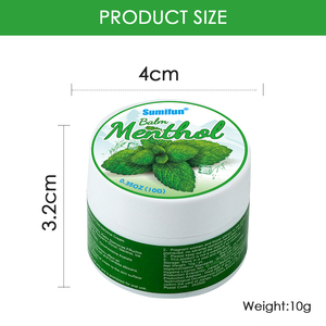 Baume 10G Crème Fraîche Soulagement de la Douleur Pommade pour Maux de Tête Vertiges Douleurs Musculaires Anti-Moustiques Plâtre Chinois - Product Image 4