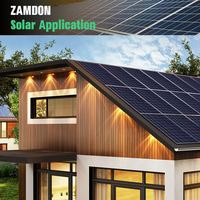 Panneaux solaires polycristallins pour usage domestique 270W 60 cellules, panneaux solaires poly 1000W à vendre