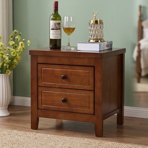 Modern Multi-Purpose Nightstand with Storage <b>Compact</b> <b>Bedside</b> <b>Table</b> for Apartment Bedroom Furniture - Product Image 4