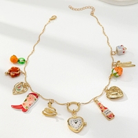 Colliers Bohèmes d'Été pour Femme, Bijoux de Plage avec Étoiles de Mer et Coquillages, Breloques Vie Marine, Perles Faux Perles et Corail, Style Bouddhiste