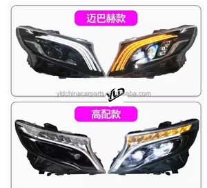 Conjunto de Faros Delanteros LED para Automóvil YLD, Compatibles con <span class=keywords><strong>Mercedes</strong></span>-Benz <span class=keywords><strong>VITO</strong></span> 2016-2020 V250 V260 W447 W446, Faros Delanteros de <span class=keywords><strong>Alta</strong></span> Calidad y Gran Venta - Product Image 4