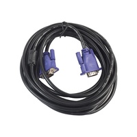 Câble Vga 15 broches 1.5m mâle vers mâle pour affichage d'ordinateur, prix d'usine