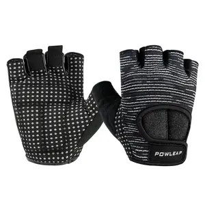 Non Slip High Quality Elastic Breathable Hiking Gloves Custom Logo Half Finger Low Price Running Gloves Supplier