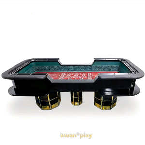 Table de Craps Professionnelle Qualité Casino Portable avec Design Personnalisé, Éclairage et Motif Personnalisable, Caoutchouc – Prix Abordable - Product Image 6
