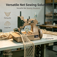 Machine à surjeter à une aiguille et trois fils pour la couture de cordes sur les filets GN20-4NT Version Newlong pour les filets de pêche/de sport