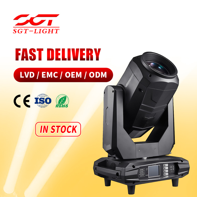 New Factory Price 380W BSW Halogen Bulbs Stage Light Equipment Professional Sharpy Moving Head Lights 380W for Night Club Party