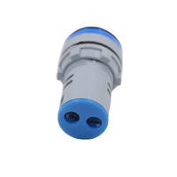Voltmètre numérique miniature monophasé 22 mm avec affichage LED, indice de protection IP53, précision 0,5, testeur de tension AC 60-500 V