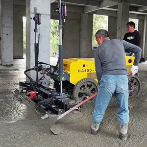 Large Boom Type Concrete Laser Screed For High Quality Concrete Construction