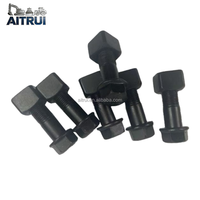318-2559 Tornillo de oruga para excavadora Caterpillar 329D 330D 325D, tornillo de oruga 12.9, tornillo de zapata de oruga M22, tornillo de eslabón de oruga
