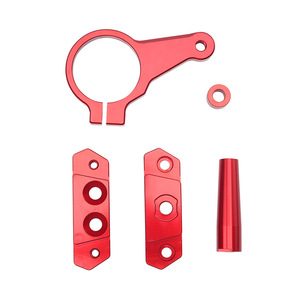 Kit <span class=keywords><strong>de</strong></span> Manillar <span class=keywords><strong>de</strong></span> Titanio con Soporte <span class=keywords><strong>de</strong></span> Montaje, Modificación <span class=keywords><strong>de</strong></span> Manillar <span class=keywords><strong>de</strong></span> Motocicleta, Soporte <span class=keywords><strong>de</strong></span> Montaje <span class=keywords><strong>de</strong></span> Estabilizador <span class=keywords><strong>de</strong></span> Manillar, Aleación <span class=keywords><strong>de</strong></span> Aluminio, Negro - Product Image 3