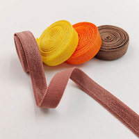 Bande élastique en nylon brillant pour sous-vêtements, ceinture extensible en nylon pour la couture de vêtements, chaussures, sacs, bricolage et sous-vêtements