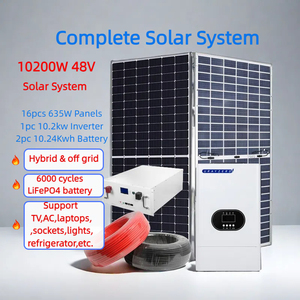 Thương mại 5kv năng lượng mặt trời hệ thống điện 20kW giá chi phí 10KW năng lượng mặt trời nhà lưới Kit 12KW chi phí pin lithium 24V năng lượng mặt trời hệ thống năng lượng - Product Image 5