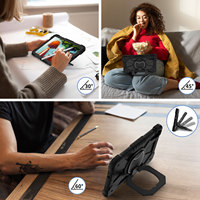 Étui de protection à 3 couches avec bandoulière pour Redmi Pad 2 11 2025, support rotatif à 360°, OEM ODM