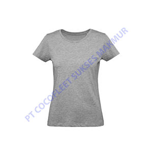 Logo imprimé personnalisé T-shirt à manches courtes respirant col rond pour femmes T-shirt vierge du Bangladesh Vêtements personnalisés teints unis - Product Image 1