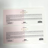 Emballage de cosmétiques personnalisé bouteilles étiquetées et autocollants pour usage domestique