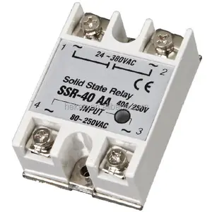 10A-100A SSR-Relais Allzweck-LED-AC-Steuerung AC-Schutz-Einphasen-Halbleiter relais