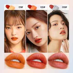 2025 Venta al por mayor Mini Velvet <span class=keywords><strong>Matte</strong></span> Lip Gloss Capsule 8 Juegos de colores Caja Lápiz labial de terciopelo antiadherente para maquillaje - Product Image 4