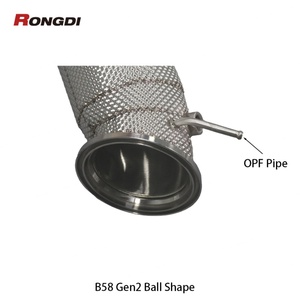 B58 Gen2 Downpipe for BMW M340i X740i 540i 440i X440i 840i 3.0T 2020-2023 304 Stainless Steel Exhaust Pipe - Product Image 2