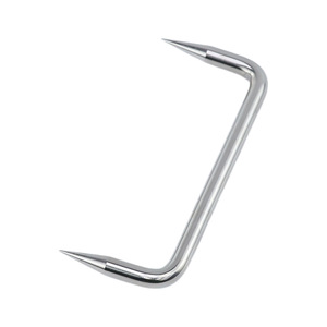 ตะปูรูปตัวยูสแตนเลสบาฟาง ความหนา 0.8 มม. สำหรับงานกลึง - Product Image 1