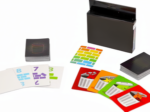 Regal Games Garbage Monsters Jeu de cartes en carton pour enfants, adolescents, adultes, 2 à 4 joueurs, jeux de famille, cartes à jouer de voyage - Product Image 1