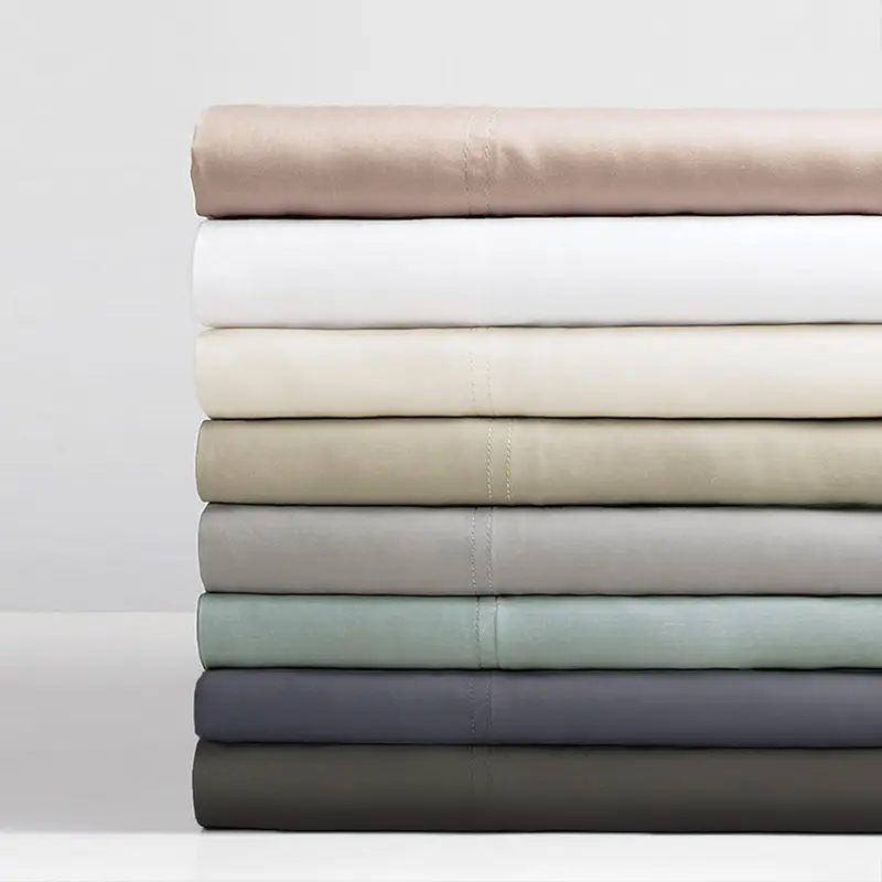 100% 竹繊維フラットシートシンプルなファッションスタイルのベッドシーツ無地の洗えると堅牢性環境に優しい柔らかい寝具セット