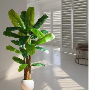 شجرة نخيل صناعية واقعية بأوراق خضراء كثيفة للاسترخاء في المكتب - Product Image 4