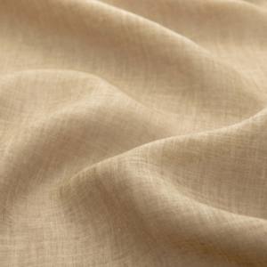 Vải pha cotton 55% lanh 45%, nhuộm màu trơn, in theo yêu cầu nhà máy, dùng may mặc - Product Image 3